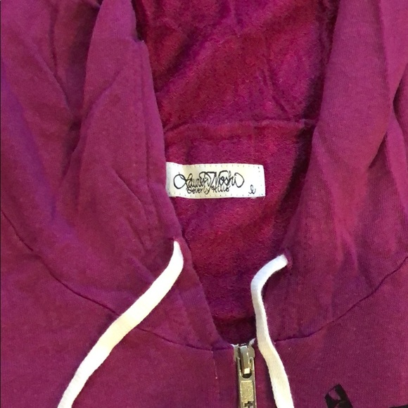 Peace and Love Zip Up Hoodie - Picture 4 of 7